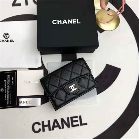 how much is chanel card holder|chanel card holder hk price.